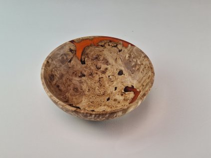 Březová miska epoxy