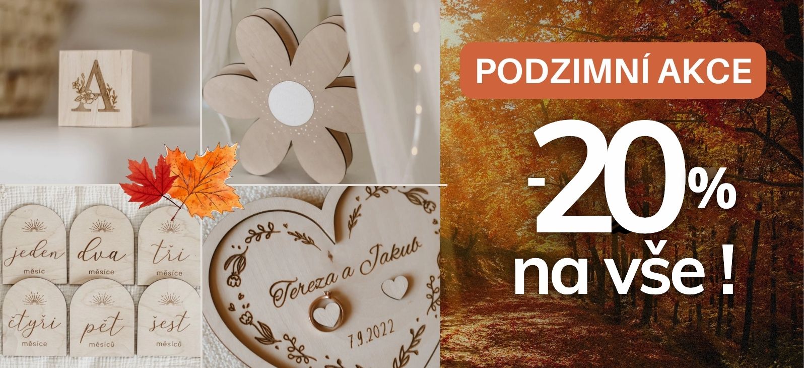 Podzimní akce 20 %