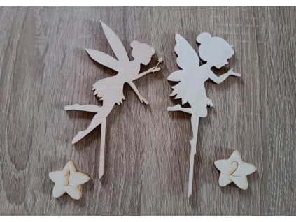 Zápich do dortu Víla Zvonilka