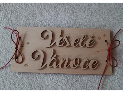 Dárková karta na peníze Veselé Vánoce