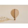 Dřevěný skládací balónek na zavěšení