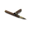 Dřevěné kuličkové pero Bravo Ořech Antický bronz