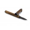 Dřevěné kuličkové pero Bravo Zebrano Gunmetal