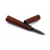 Dřevěné kuličkové pero Alpha Padouk Gunmetal