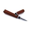 Dřevěné kuličkové pero Alpha Padouk Chrom