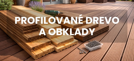 Profilované drevo a obklady