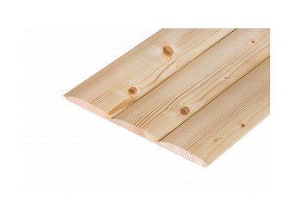 Zrubový profil 19x116x4000mm AB