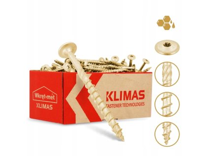 WKCP 8x220mm-50ks-skrutky do dreva s tanierovou hlavou