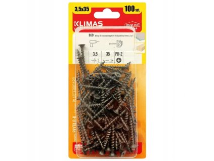 BGD 3.5x35mm-100ks-skrutky-sadrokartón / drevo