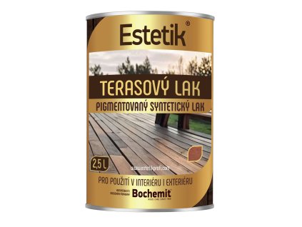 Estetik Terasový Lak - Palisandr 2,5 l