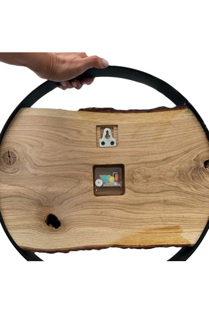 Dřevo do kovové obruče O004 výseč 30cm / Xcm