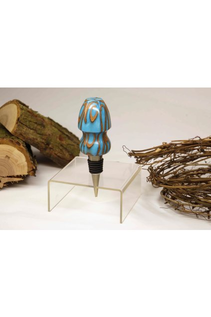 Zátka na víno ZVP022 Skořicové plátky a pryskyřice