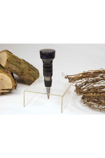 Zátka na víno ZVP023 Dřevěné hobliny a pryskyřice