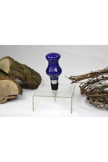 Zátka na víno ZVP032 Dřevěné hobliny a pryskyřice