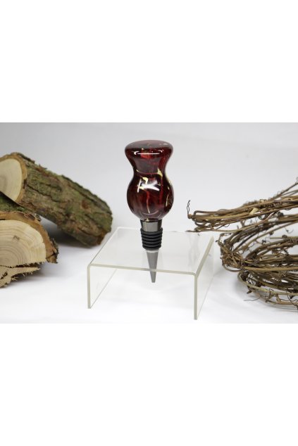 Zátka na víno ZVP049 Land lotus a pryskyřice