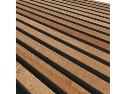 Rustic brown oak Closeup