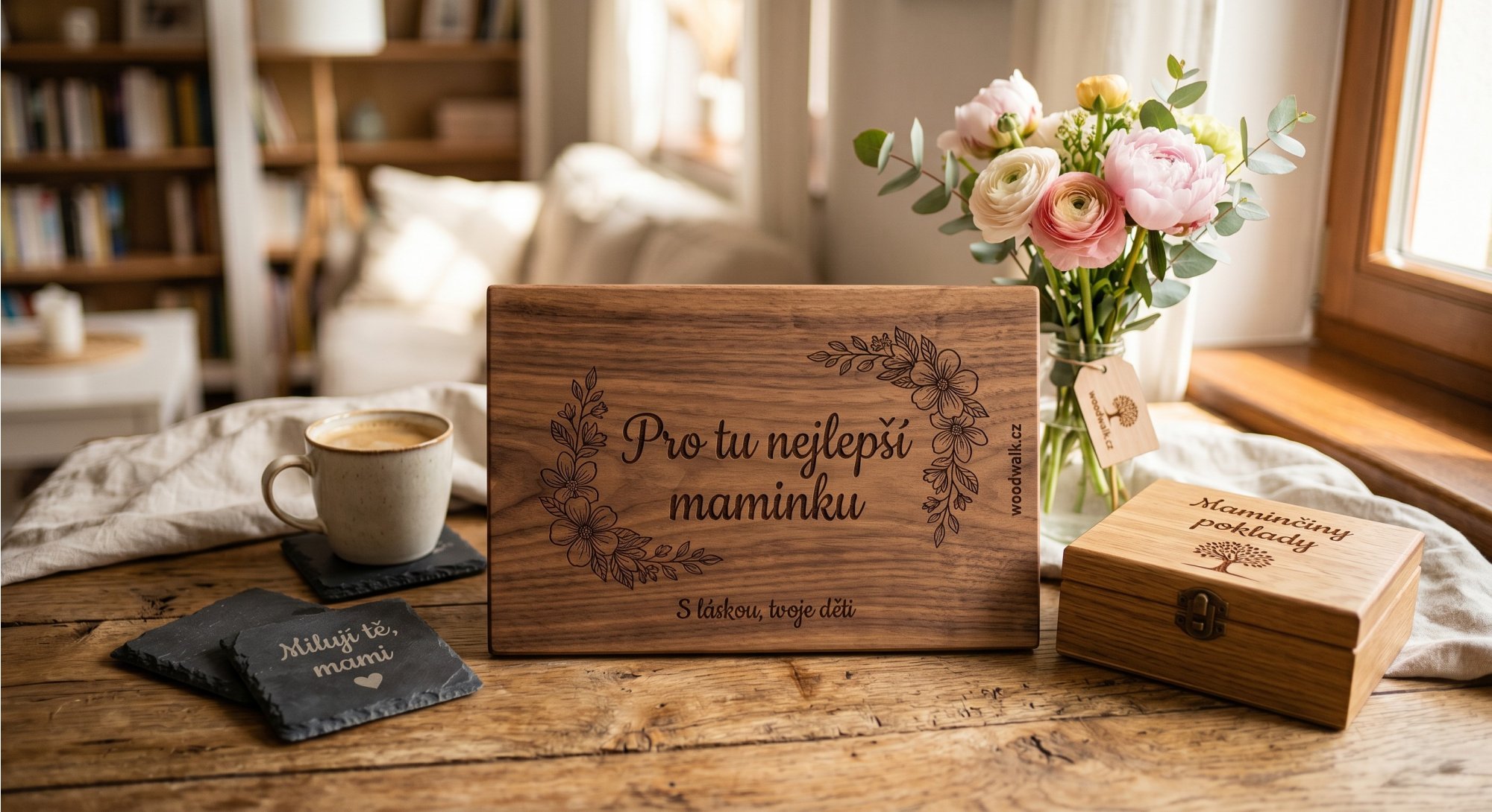 Den matek se blíží: Překvapte maminku dárkem, který zahřeje u srdce (a vydrží navždy)