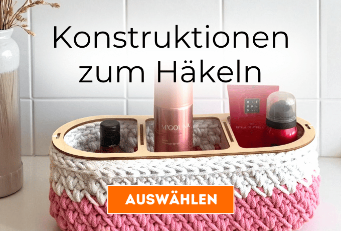 Konstruktionen zum Häkeln und Flechten