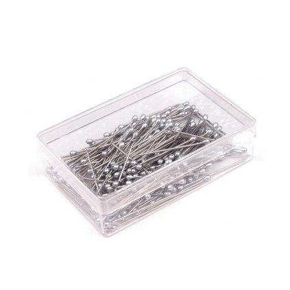 Stecknadeln Länge 25 mm 12 g (Varianta Nickel, Balení 1 Dose)