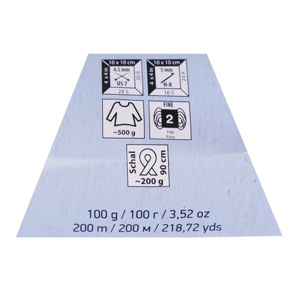 Strickgarn Pacific Chunky 100 g (Varianta 5 (300) schwarz grau hell, Balení 1 Stück)