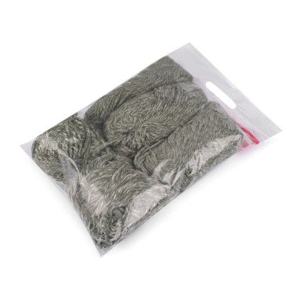 Restgarn dickeres Acryl/ohne Farbauswahl 400 g (Varianta zufällige Farbe, Balení 1 Tüte)