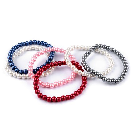 Perlenarmband (Varianta 7 rot, Balení 1 Stück)