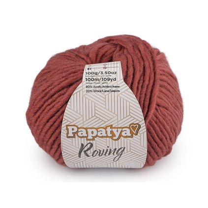 Strickgarn Papatya Roving, 100 g (Varianta 1 (11) hell-créme, Balení 1 Stück)