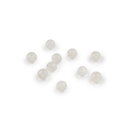 Synthetischer Mondstein, Mineralperlen, Ø 4 mm (Varianta Mondstein, Balení 10 Stück)