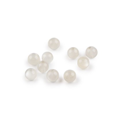 Synthetischer Mondstein, Mineralperlen, Ø 6 mm (Varianta Mondstein, Balení 10 Stück)