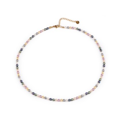 Perlenkette (Varianta 1 perlmutt-weiß, Balení 1 Stück)