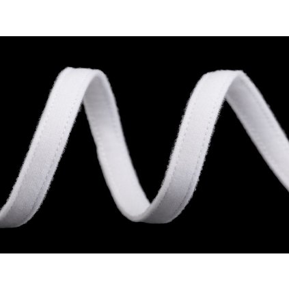 Tunnel für BH-Bügel, Breite 10 mm, Standard (Varianta 1 weiß, Balení 1 M)
