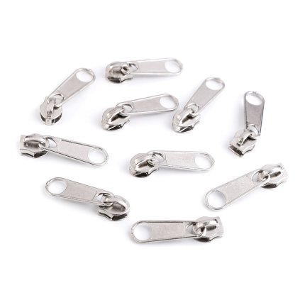 Schieber für Spiralreißverschlüsse Nr. 5 BX (Varianta 501 weiß, Balení 10 Stück)