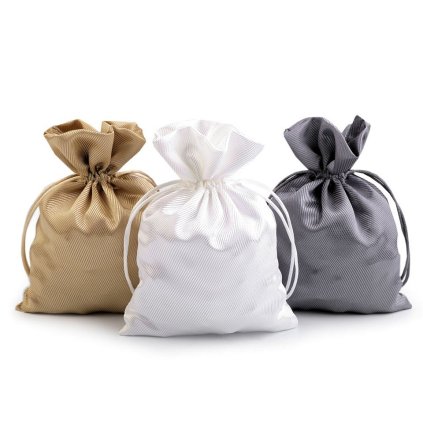 Geschenkbeutel Satinbeutel 13x18 cm (Varianta 1 Off White, Balení 1 Stück)