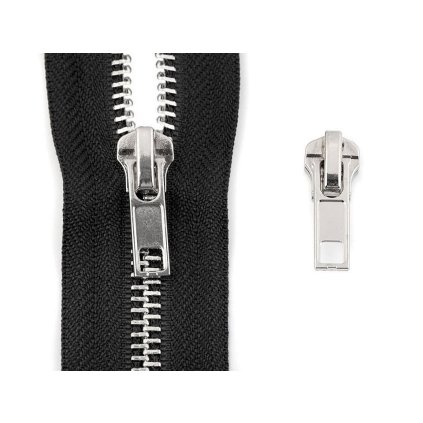 Schieber für Metallreißverschlüsse Nr. 5 (Varianta 1 Nickel, Balení 5 Stück)