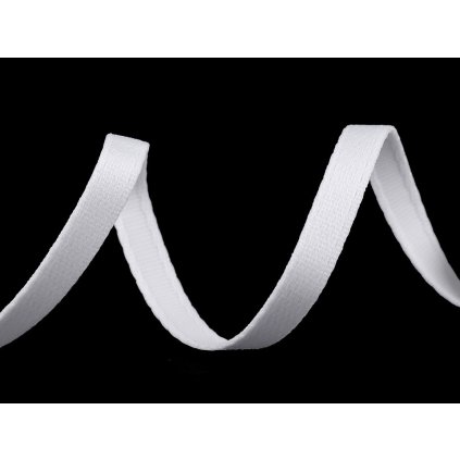 Tunnel für BH-Bügel, Breite 10 mm (Varianta 1 weiß, Balení 1 m)