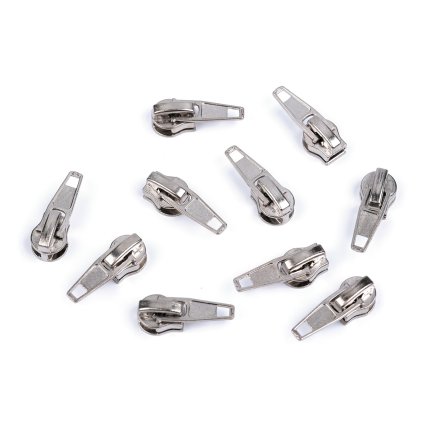 Schieber für Spiralreißverschlüsse Nr. 5 POL (Varianta 101 weiß, Balení 10 Stück)