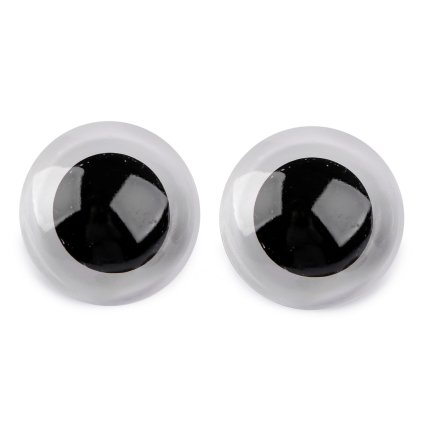 Große Augen mit Sicherung Ø 45 mm (Varianta 1 Transparent, Balení 2 Set)