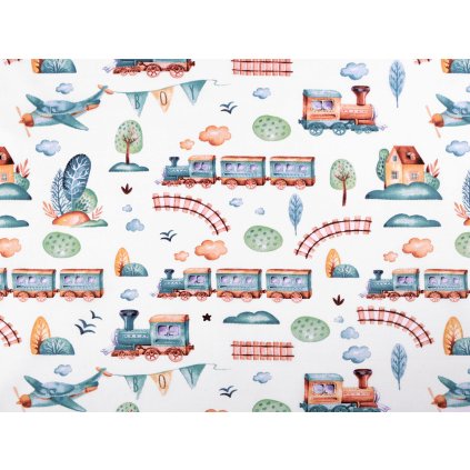 Baumwollstoff/Leinen Zug (Varianta (139) weiß, Balení 1 m)