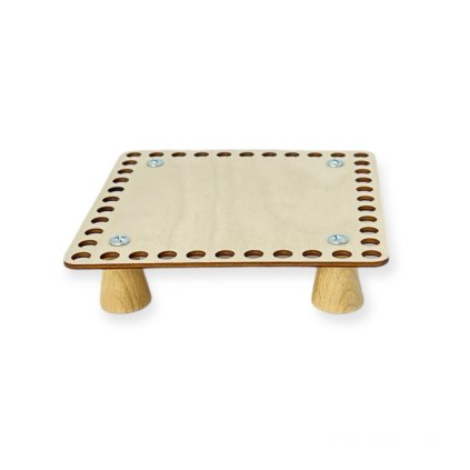 8082 dno pro kvetinace ctverec 15 cm prirodni nozicky