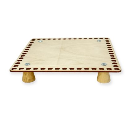 8103 dno pro kvetinace ctverec 20 cm prirodni nozicky