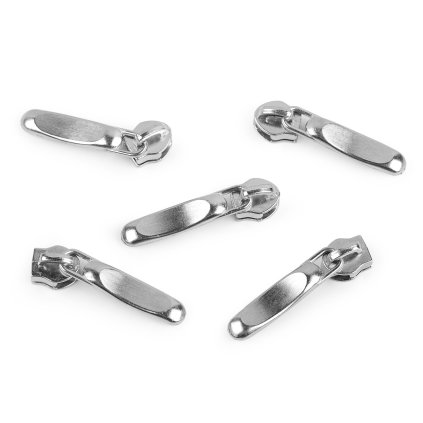 Schieber für Spiralreißverschlüsse Nr. 5, dekorativ (Varianta 2 altmessing, Balení 10 Stück)