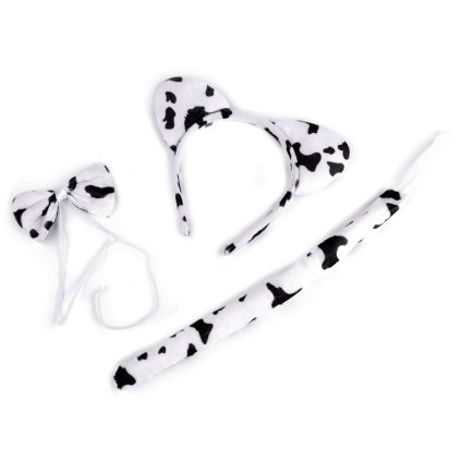 Karnevalsset – Katze, Dalmatiner, Maus, Tiger (Varianta 1 weiß-schwarz Hund, Balení 1 Set)