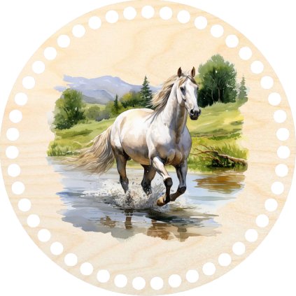 230021 dno viko kruh 20 cm bily kun