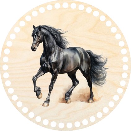 230018 dno viko kruh 20 cm cerny kun