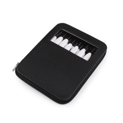 Häkelnadel-Set im Häkeletui (Varianta schwarz, Balení 1 Set)