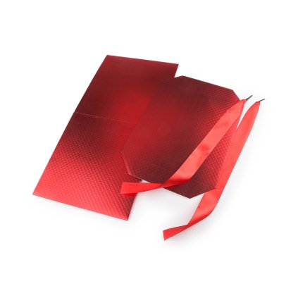 Metallic-Geschenkbox mit Schleife (Varianta 1 Silber, Balení 1 Stück)