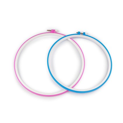 Stickring aus Kunststoff (Varianta 1 (Ø23,2 cm) blau, Balení 1 Stück)