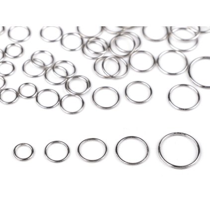 Ring waschbar, Ø 6; Ø 8; Ø 10; Ø 12; Ø 15 mm (Varianta 1 (Ø6 mm) Nickel, Balení 50 Stück)