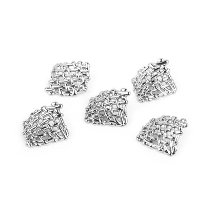 Metallknopf, Größe 52" (Varianta 2 (52") Nickel, Balení 5 Stück)