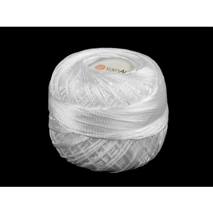 Häkelgarn Tulip 50 g (Varianta 1 (401) weiß, Balení 6 Stück)